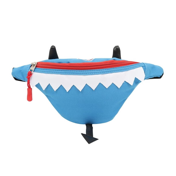 Sywqhk Bolsos De Lona Con Dibujos De Animales Para Niños Y Niñas, Riñonera, Bolsos De Pecho (Azul) Sywqhk Para estrenar
