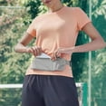 thumbnail image 6 of Slim Running Belt for Women & Men - Elastic Runners Fanny Pack with Phone Holder, Adjustable Waist Pouch for Running, Hiking, and Fitness, 6 of 7