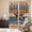 Blue, variant on Western Texas Star Vintage Kitchen Curtains Window Panels, Retro Farmhouse Purple Brown Wooden Insulated Window Treatment Curtain, Grommet Curtains for Bedroom/Living Room, 2 Piece 27.5"Wx39"L
