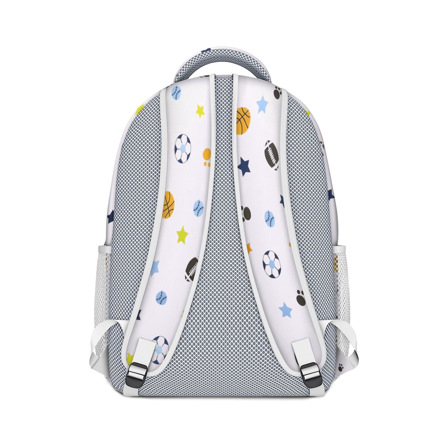 Team Spirit Waterproof Backpack - Ergonomic Student Backpack for Baseball, Football, Soccer Fans - Breathable & Durable Design for Teens