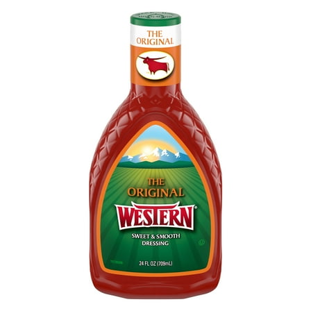Western Original Sweet & Smooth French Salad Dressings, 24 fl oz