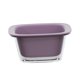 thumbnail image 2 of Cesta para lavar frutas y verduras, colador de cocina, colador de tamaño pequeño multiusos, cuenco de drenaje de limpieza 2 en 1 para aperitivos de Violeta, 2 of 8