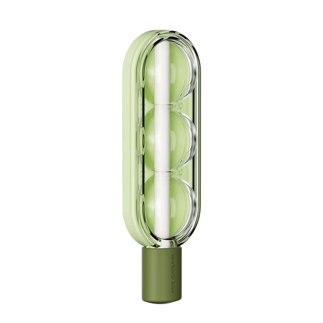 zhangmingg Silicone Sphere Ice with Hole Practical Reusable Lolly Maker for Homemade and Kitchen