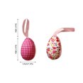 thumbnail image 3 of Rosa 9uds huevos de Pascua/tela exterior, relleno de espuma/3*5cm/(15*10*4,35), 3 of 5