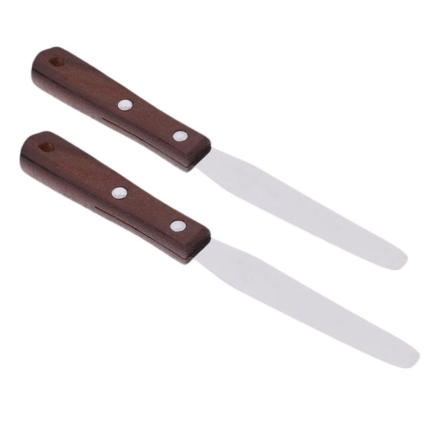 2 x Palillos de Aplicador de Cera Reutilizable de Madera - 7,3 * 0,79 * 0,47 Pulgadas Sunnimix Palillo de cera reutilizable