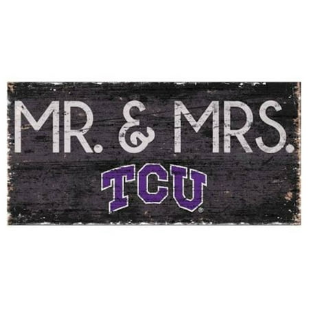 Fan Creations NCAA Mr. and Mrs. Sign