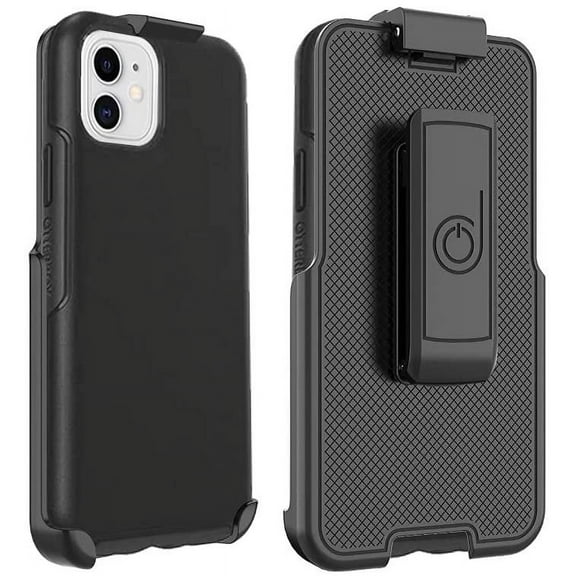BELTRON Belt Clip Compatible with Symmetry Series Case for iPhone 12 Mini Case NOT Included, Belt Clip Holster ONLY Features: Secure Fit, Quick Release Latch & Built-in Kickstand