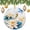 pattern-2544, variant on Christmas Ornaments Flying Dragonflies 2 Side Printed Ornaments Gifts for Christmas 2024 Blue Dragonflies Ceramic Christmas Ornament