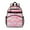 Pink Tie Dye, variant on Pink Tie Dye Pattern Backpack for School,Cute School Bag,Schoolbag with Adjustable Shoulder Straps & Padded Back,15.25"x11.5"x5.25"