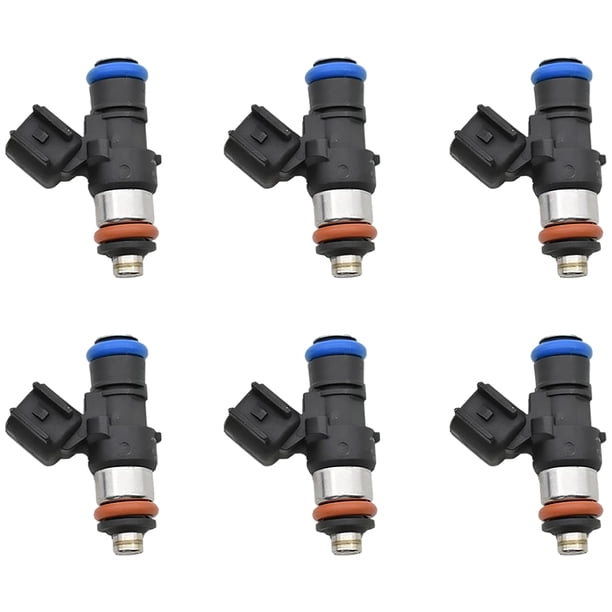 6 piezas 0280158189 Inyector equipo, boquilla de motor para .0L, para inyectores de