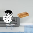 thumbnail image 2 of Reloj Colgante De Gato Tejido Silencioso Con Diseño De Cesta De Frutas, Movimiento Analógico Silencioso Para Sala De Estar, Comedor, Casa De Campo, Decoración Escolar, 2 of 8