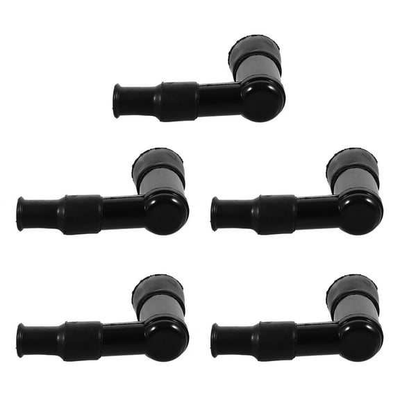 FRCOLOR 5 Pcs Waterproof Spark Plug Cap Boot High Pressure Cap Replacement For Scooter Dirt Bike Atv For Scooter Dirt Bike Atv