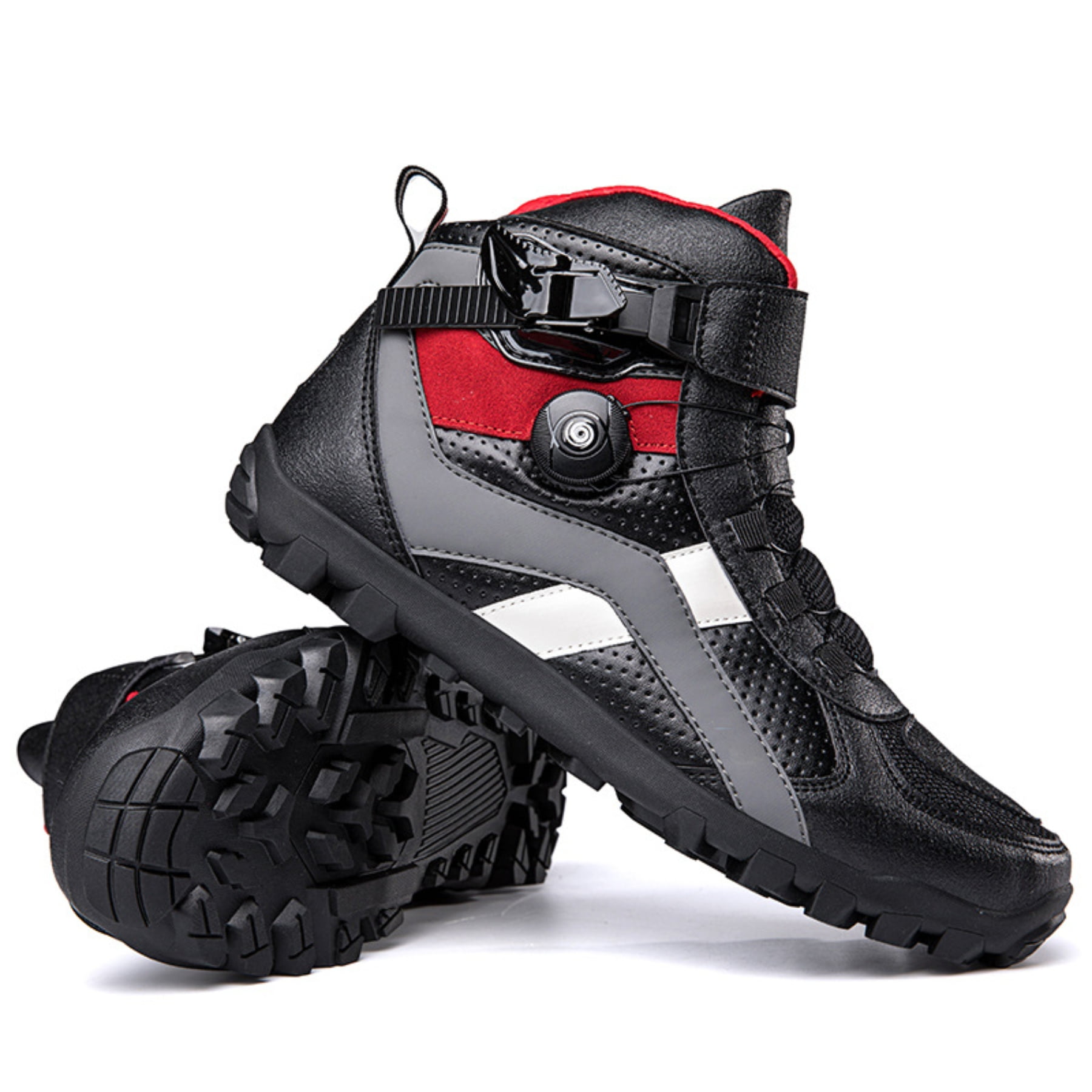 Dainese York Air Mens Motorcycle Shoes Phantom/Red 46 EUR  display picture 1