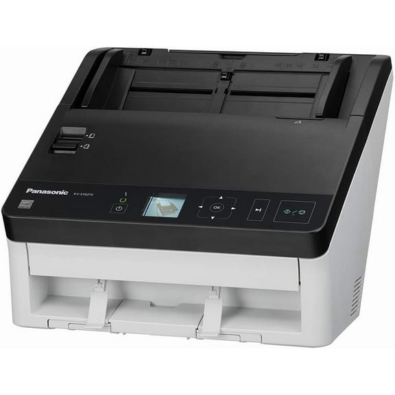 Restored Panasonic KV-S1027C/US High-Speed Sheetfed Document Scanner – 70 ppm Duplex, 600 × 600 dpi, 100-Sheet ADF, USB & Network (Refurbished)