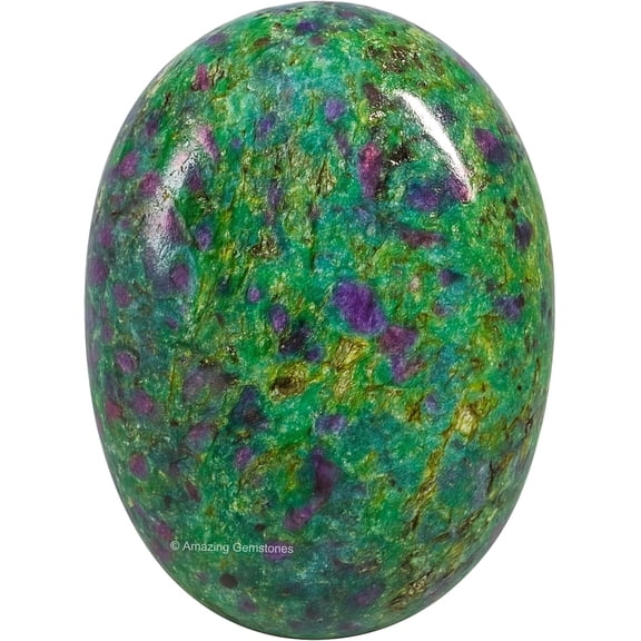 Ruby Fuchsite Crystals & Healing Stones - Large Palm Stone Crystals Piedra