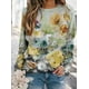 thumbnail image 5 of Sudadera Fronage para mujer con estampado de paisajes florales, talla XL, 5 of 6