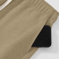 thumbnail image 6 of LIaqionyy Big and Tall Pants for Men's Baggy Straight Leg Drawstring Elastic Waist Casual Loose Pant with Pockets, 6 of 8