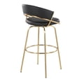 thumbnail image 6 of LumiSource Jie 30" Fixed-Height Barstool - Set of 2, 6 of 6