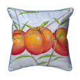 thumbnail image 1 of Betsy Drake HJ999 Grand Coussin Pêche 18 x 18 Po., 1 of 1