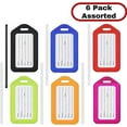 thumbnail image 4 of USA Luggage Tags, Bag Tag for Baggage, Suitcase Tags Bulk 6 Mixed Color, 4 of 6