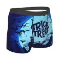 thumbnail image 4 of Uemuo Halloween Trick Or Treat Pattern Men's Boxer Briefs,Trunk Anti-Chafing,Comfortable, Durable, and Stylish Underwear-Medium, 4 of 9