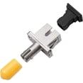 thumbnail image 3 of Yazoeia 10 Pack SC Female to ST Female UPC Simplex Single Mode Adapter, Fiber Optic Coupler, Female to Female Connector for Fiber Patch Cable CJC912-155748, 3 of 8