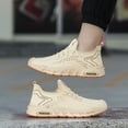 thumbnail image 6 of Mens Shoes,Breathable Walking Shoes Spring Lightweight Fashion Sneakers Non Comfort Footwear Casual Athletic Design,Shoes for Men,Beige,8.5, 6 of 9