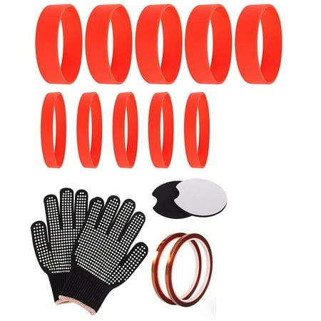 

Sublimation Blanks Tumblers Silicone Strap Kit for Sublimation Tumbler for Mug Press Machine Wrap Bundle Tumbler