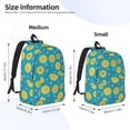 thumbnail image 2 of Yiaed Bee Sunflower Print Print Laptop Backpack Travel Canvas Backpack Vintage Aesthetic Backpack for School Knapsack Backpack Backpack for School-, 2 of 5