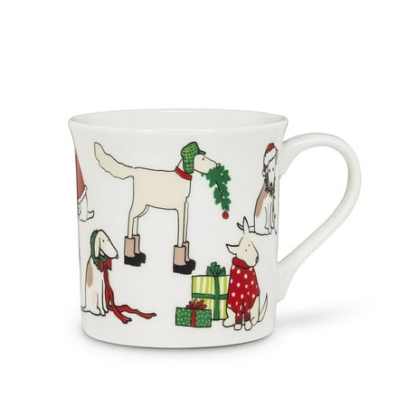 

Set of 4 Holiday Dogs Mug