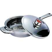 Concord Cookware Swiss Inox 18 Piece Stainless Steel Cookware Set