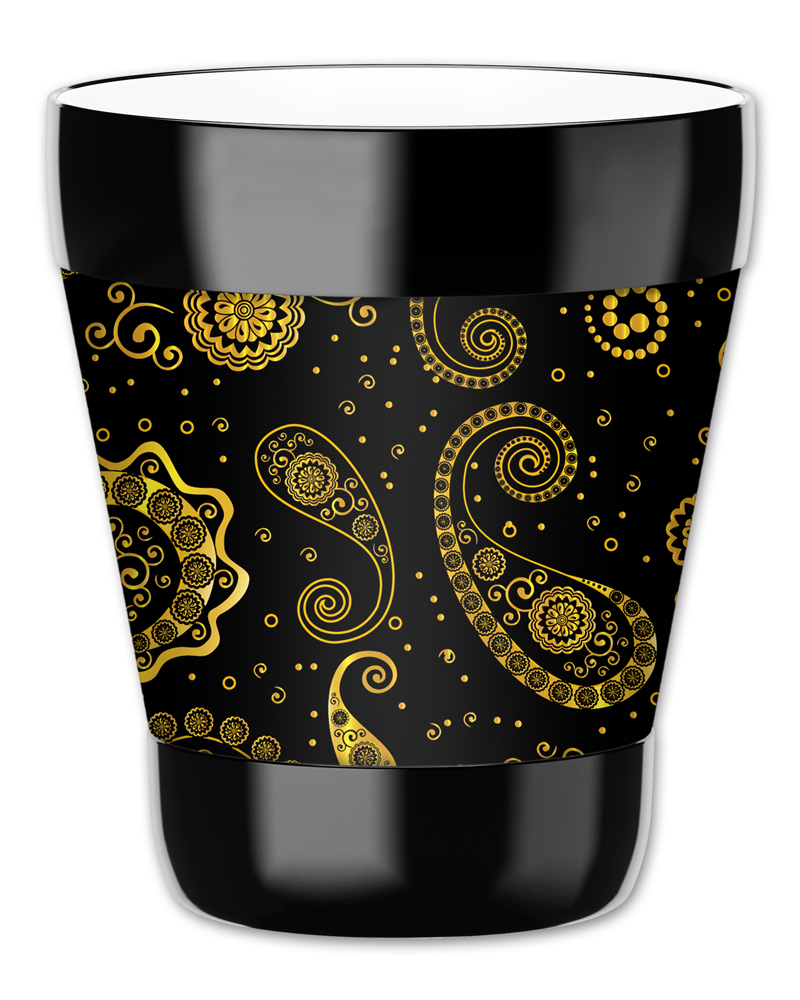 Mugzie 12Ounce "Low Ball" Tumbler Drink Cup with Removable Insulated