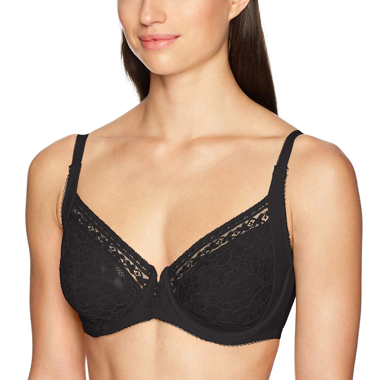 Wacoal Women's Plus Size Eternal Full Figure Underwire Bra, Black, 32G