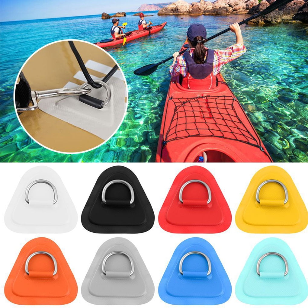 Self-Adhesive Inflatable Boat Handle Kayak D-ring Buckle Water Sports Buckle M~ 