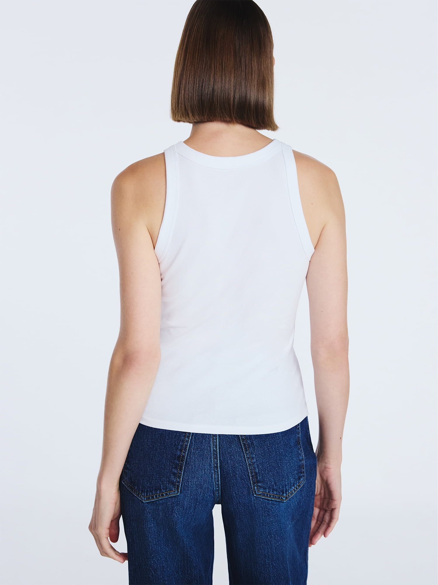 Free Assembly Women's Cutaway Tank Top, Sizes XS-XXL
