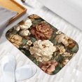 thumbnail image 6 of 1pc Floral Pattern Absorbent Non-Slip Bathroom Thickened Flannel Rug Decor,Soft,Quick Drying,Suitable For Indoor/outdoor Use,Bathrooms,Bedrooms,Kitchens,Terrace,Laundry Rooms,16"x24", 6 of 9