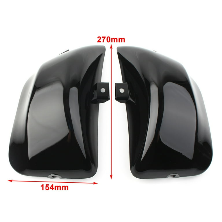 ZS 1pair ABS Motorcycle s Fairing Side Battery Cover For Yamaha