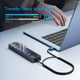 thumbnail image 4 of 7 Puertos USB Hub Splitter Multi Hub USB 3.0 Adapter USB Varios Puertos Adaptador de Corriente con Interruptores y Luces, 4 of 5