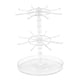 thumbnail image 1 of Exhibidor de llaveros, organizador de joyas, soporte multifuncional giratorio de 360 degree para joyas, soporte para collares con colgantes y colgantes. Nivel 2 despejado, 1 of 9