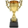 thumbnail image 1 of OULII Silver Plastic Trophy for Kids Award Encouragement Decor Perfect for Sports Ceremonies 6.5 Inches, 1 of 8