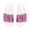 White, variant on Effete Feline Claw Marks Scratch Women Removable-Strap Sandals
