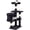 Dark Gray, variant on XF XINFENG 54.7 in 3-Level Cat Tree Tower Playhouse with Scratching Posts,Perch, Kittens, Sisal, Beige