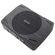 Rockville SS8P 400w 8 Slim Under-Seat Active Powered Car/Truck Subwoofer Sub