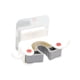thumbnail image 1 of Ounissouiy Estante multifuncional para fregona, gancho para fregona, colgador de escoba montado en la pared para baño, Clip para fregona Suministros de limpieza para el hogar Blanco+azul Ounissouiy HA026319-01, 1 of 6