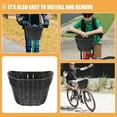 thumbnail image 4 of FONDOTIN Bike Storage Holder Wear Resistant Black Plastic 1Pack For Cycling And Daily Use, 4 of 7