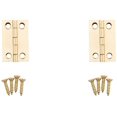 thumbnail image 3 of National Hardware - V1801 1-1/2" x 1" Hinge 2/pk - Polished Brass, 3 of 4