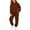 v#3485Brown3356, variant on Rggeeun Girls Sets Casual Hoodie Athletic Baggy Sweatpants Matching Sets Drawstring Pockets Outdoor Wear Versatile,White,6-7 Years