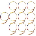 thumbnail image 4 of 10PCS Multicolored Rope Lover Bracelet Hand-woven Five-colored Rope Hand Chain, 4 of 8