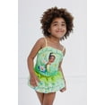 thumbnail image 3 of Disney Princess Tiana UPF 50+ Tankini Top and Swim Skirt Swimsuit Set Toddler to Big Kid, 3 of 5