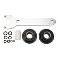 thumbnail image 1 of Gooseneck Ball Hitch Kit GNXA2062 Stainless Steel Safe Reliable Rugged Gooseneck Ball Safety Chain Kit For Trucks, 1 of 5